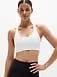 Athleta Circuit Train Sports Bra A-C - White (BRIGHT WHITE)