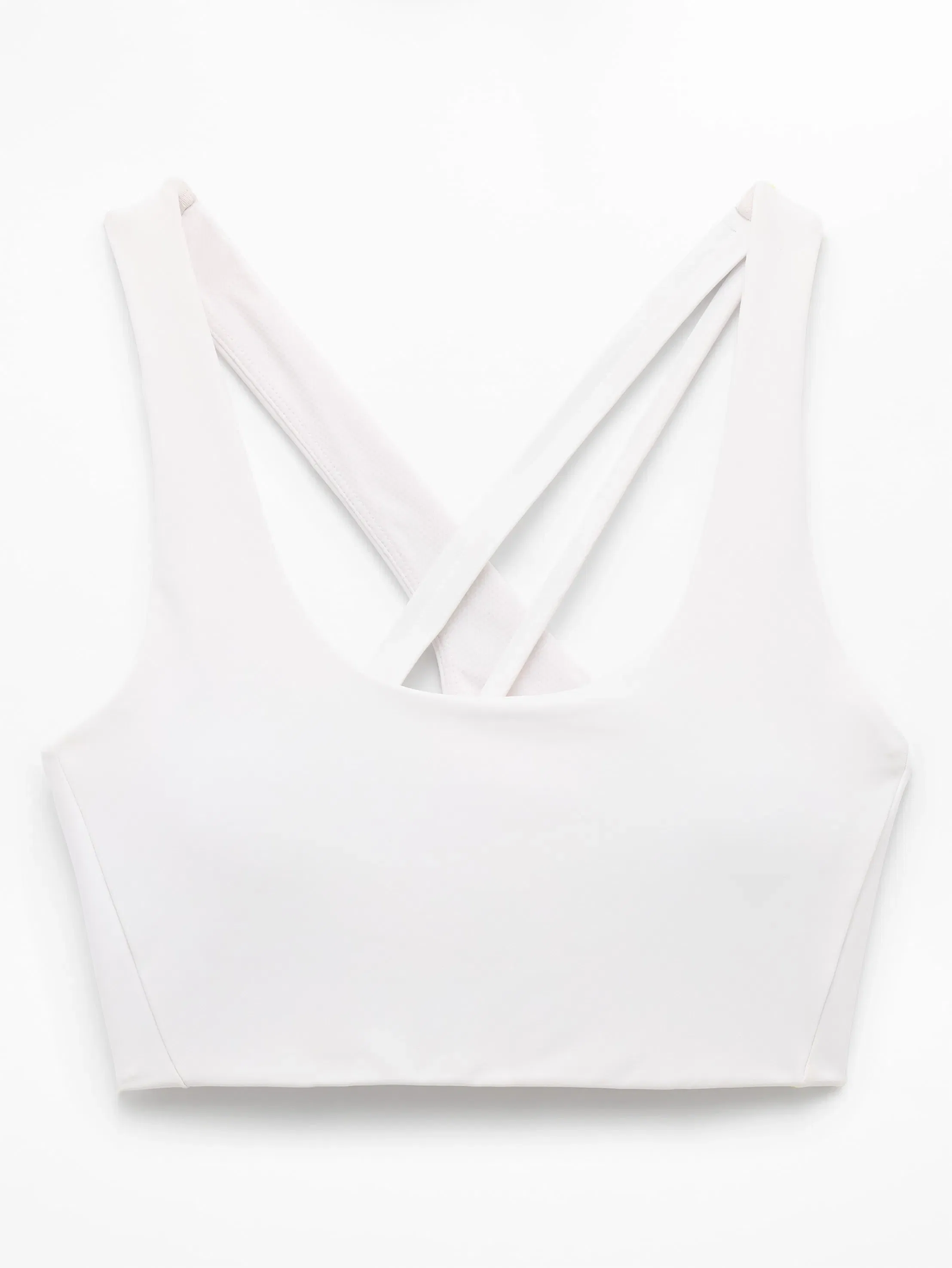 Athleta Circuit Train Sports Bra A-C - White (BRIGHT WHITE)