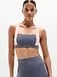 Athleta High Tone Sports Bra A-C - Gray (Slate/Pink Sand)