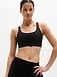Athleta Interval Mesh Sports Bra A-C - Black (Black) - 844868012