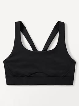 Athleta Interval Sports Bra A-C - Black (Black) - 413272022
