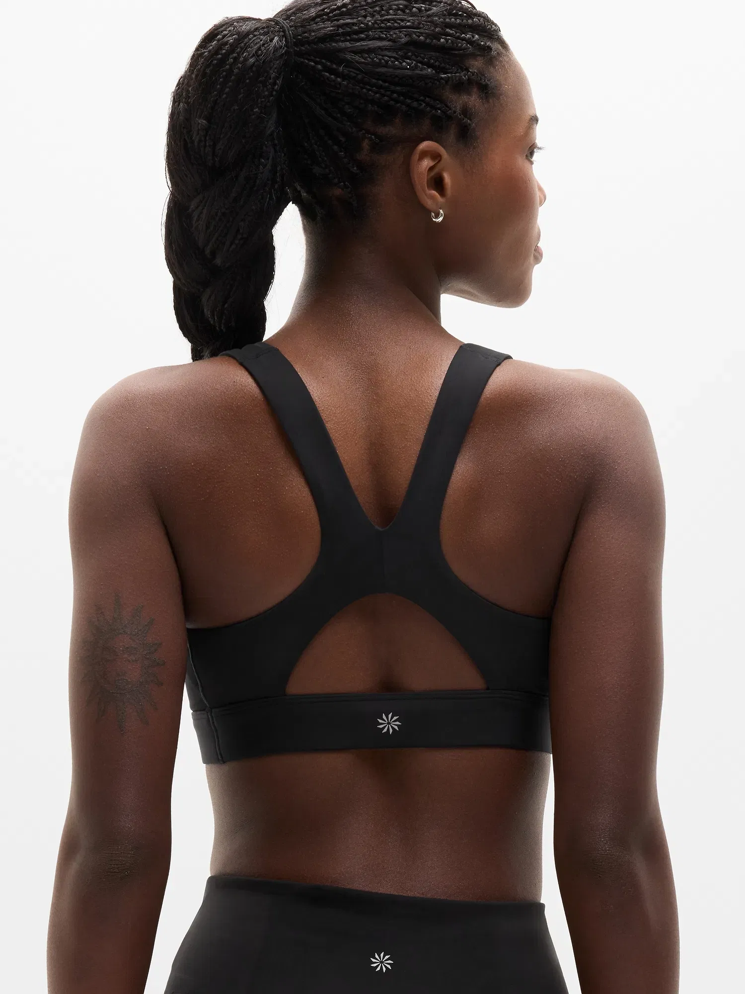 Athleta Interval Sports Bra A-C - Black (Black) - 413267012