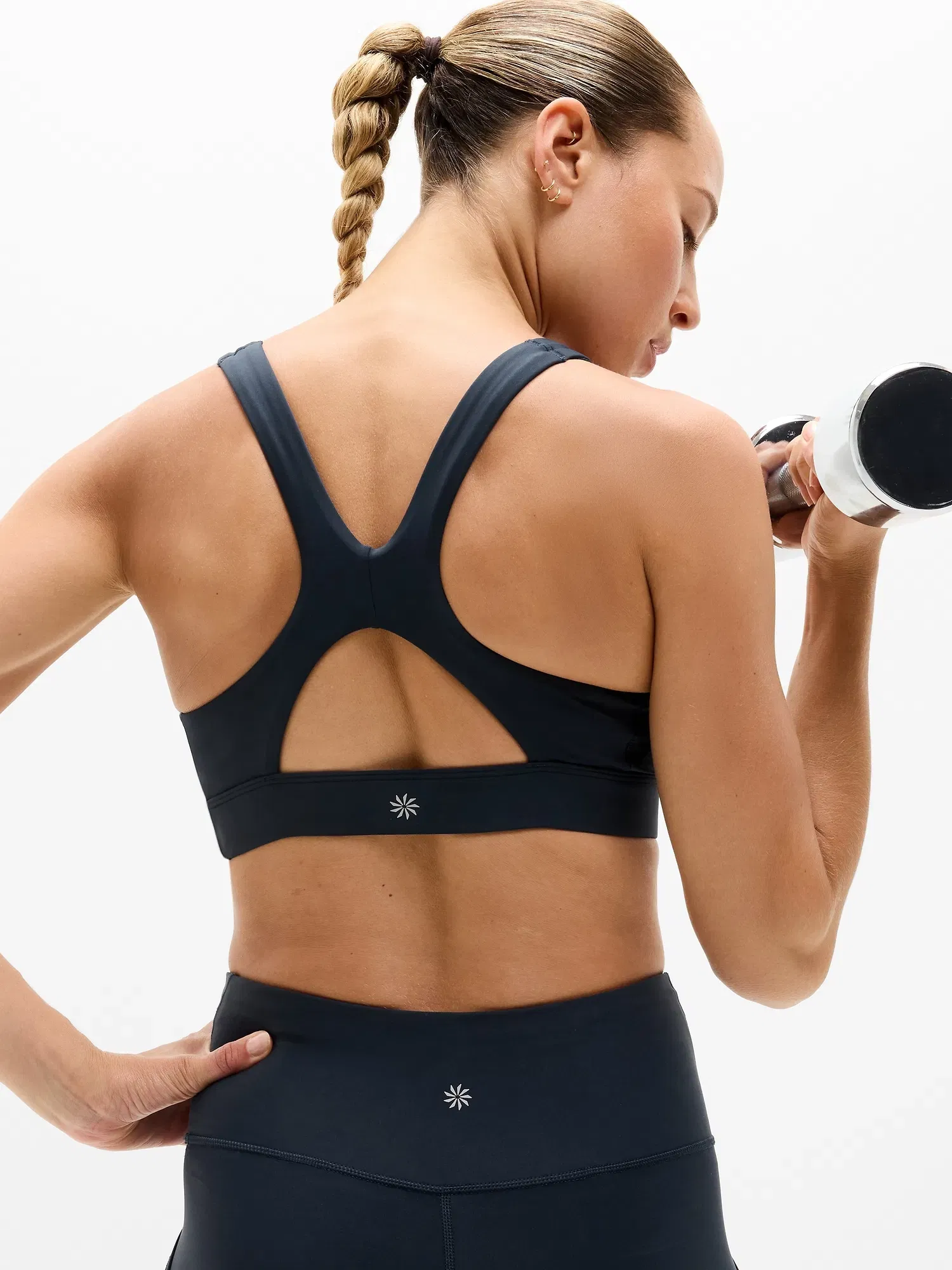 Athleta Interval Sports Bra A-C - Blue (Eclipse) - 413267352