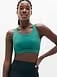 Athleta Interval Sports Bra A-C - Green (Alpine) - 413267552