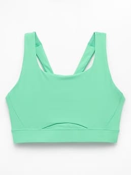 Athleta Interval Sports Bra A-C - Green (Palmetto) - 413267652