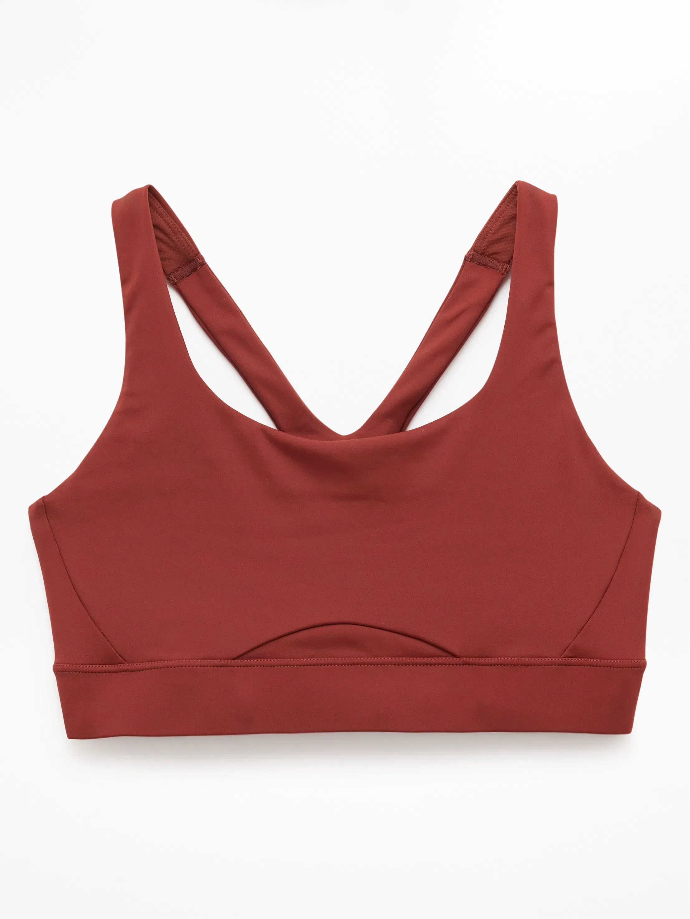 Athleta Interval Sports Bra A-C - Orange (Cinnamon)