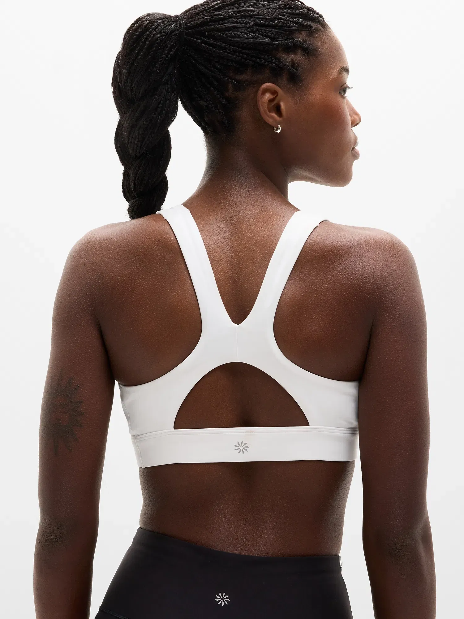 Athleta Interval Sports Bra A-C - White (Bright White) - 413267032