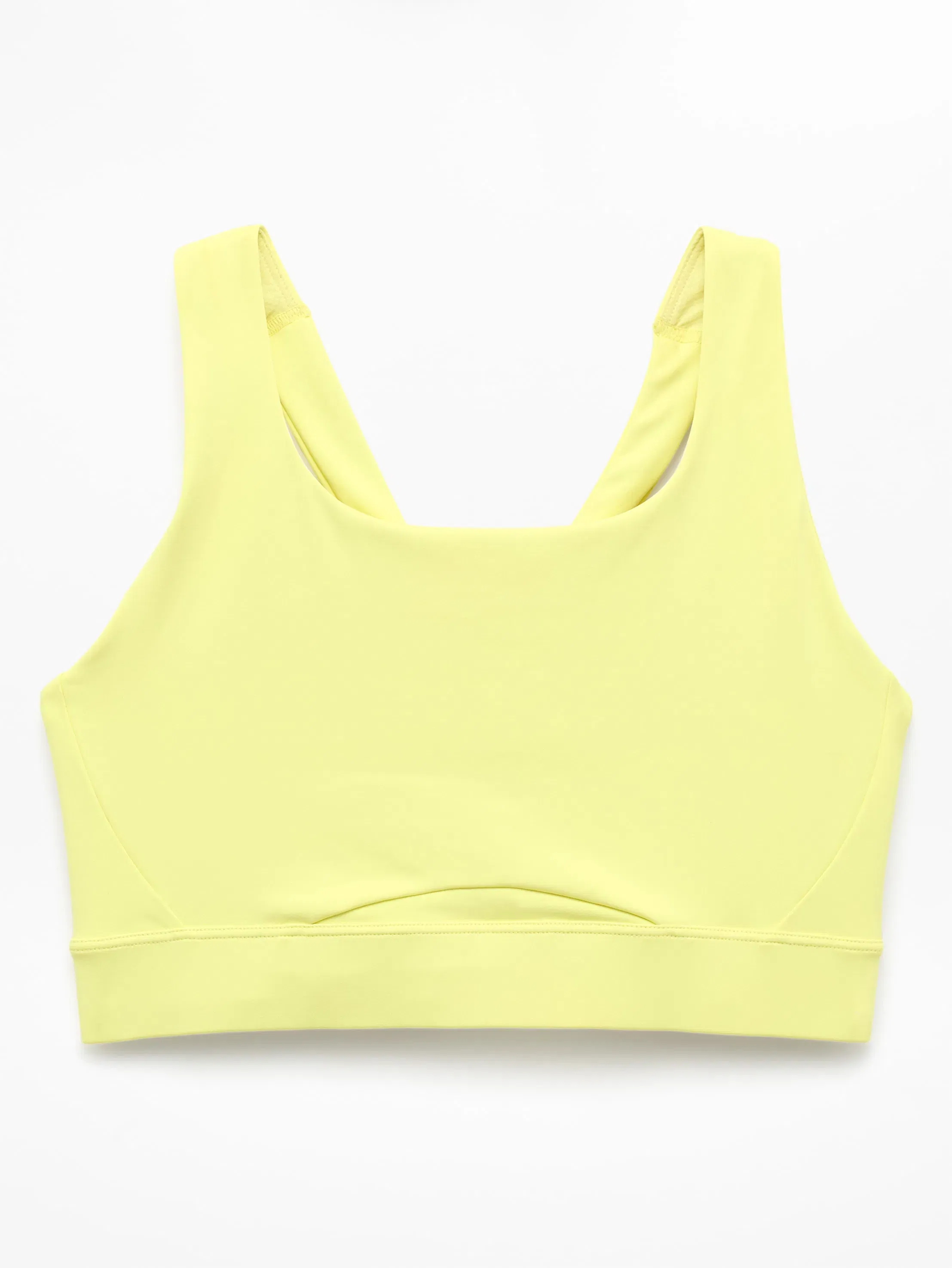 Athleta Interval Sports Bra A-C - Yellow (Spark) - 413267522