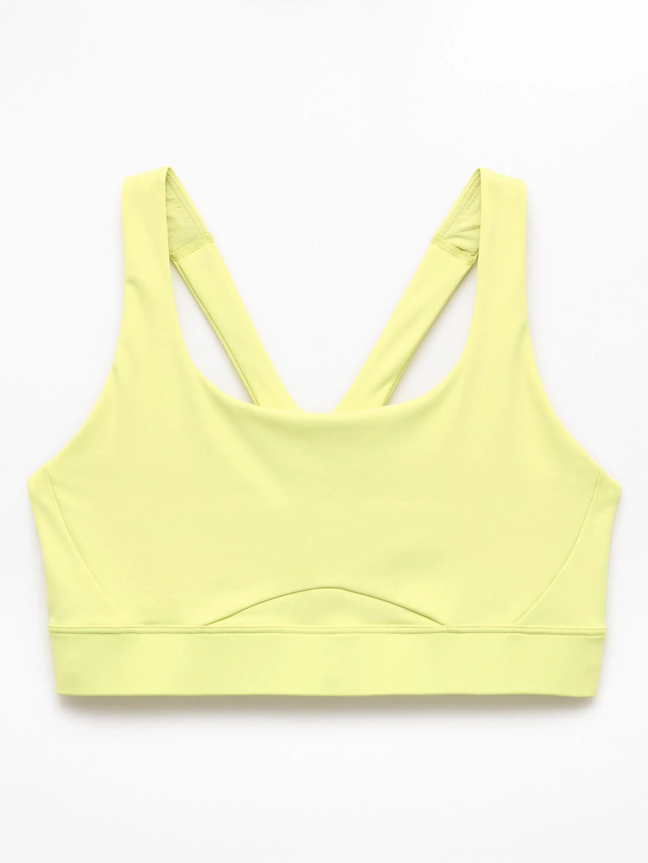 Athleta Interval Sports Bra A-C - Yellow (Spark) - 413272512