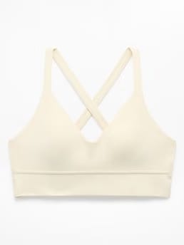 Athleta Perfect Form Longline Bra A-C - Beige (Pearl)