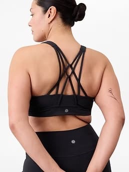 Athleta Perfect Form Sports Bra A-C - Black (Black) - 601675002