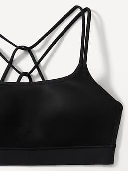 Athleta Perfect Form Sports Bra A-C - Black (Black) - 626672042