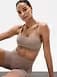 Athleta Perfect Form Sports Bra A-C - Brown (Pyrite)