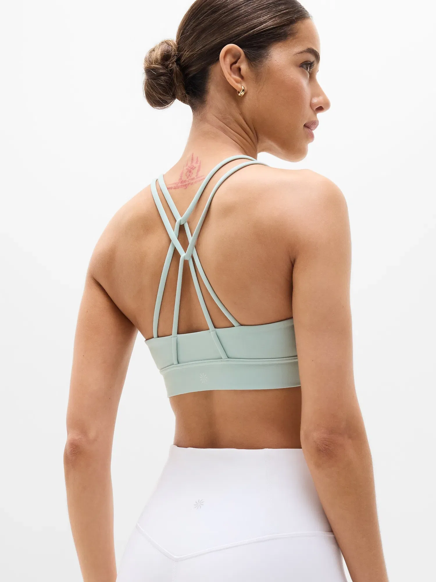 Athleta Perfect Form Sports Bra A-C - Green (Current) - 626672162