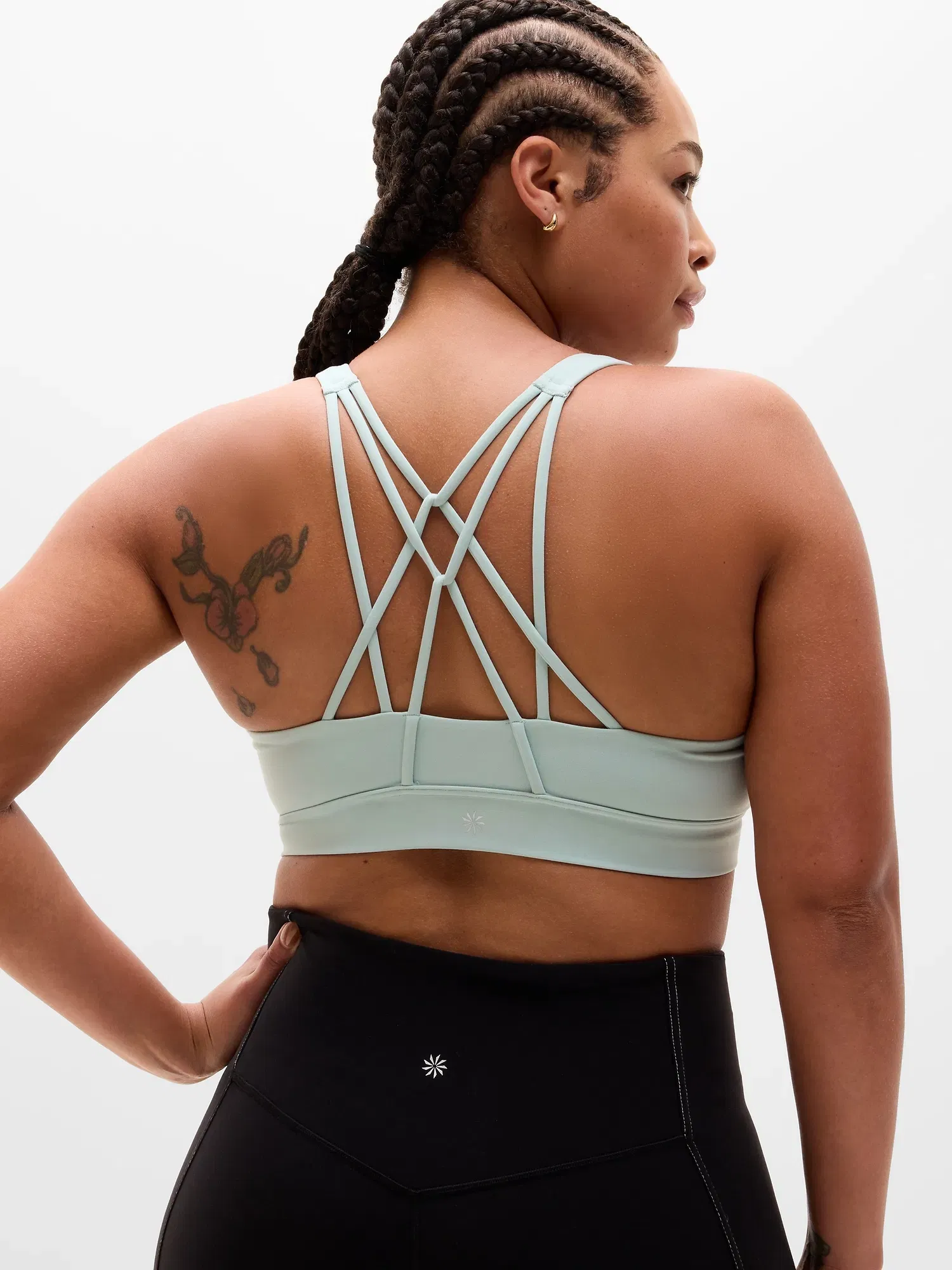 Athleta Perfect Form Sports Bra A-C - Green (Current) - 601675132