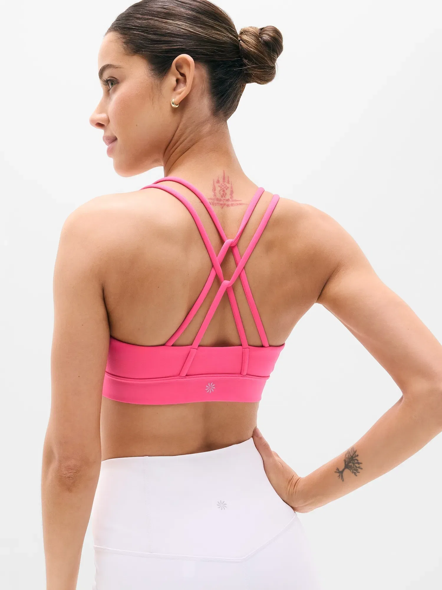 Athleta Perfect Form Sports Bra A-C - Pink (Cerise) - 626672212