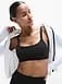 Athleta Reform Adjustable Sports Bra A-C - Black (Black) - 684673032