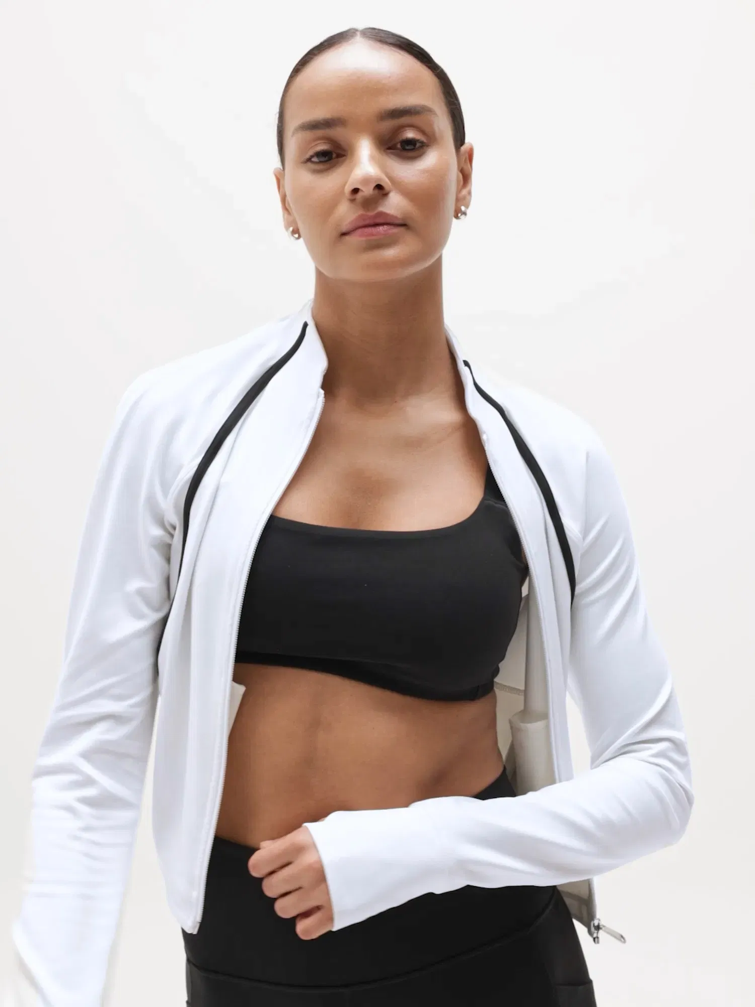 Athleta Reform Adjustable Sports Bra A-C - Black (Black) - 684673032