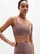 Athleta Reform Adjustable Sports Bra A-C - Brown (Driftwood) - 769500052