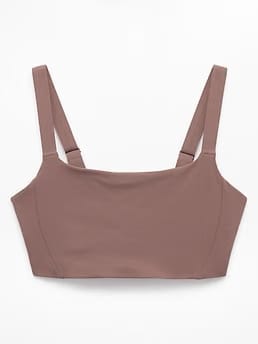 Athleta Reform Adjustable Sports Bra A-C - Brown (Driftwood) - 769500052