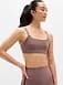 Athleta Reform Adjustable Sports Bra A-C - Brown (Driftwood) - 684673212