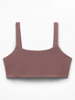 Athleta Reform Adjustable Sports Bra A-C - Brown (Driftwood) - 684673212