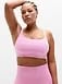Athleta Reform Adjustable Sports Bra A-C - Pink (Waterlily) - 769500002