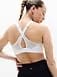 Athleta Speed Run High Support Sports Bra - White (Bright White)