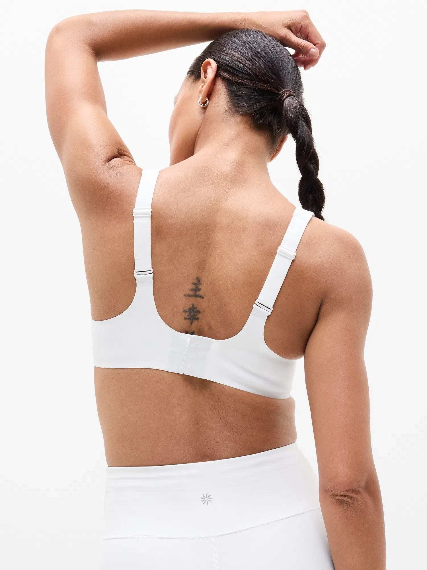 Athleta Stride Lite Bra - White (Bright White)