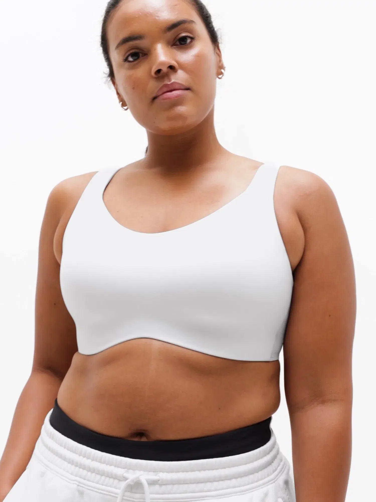 Athleta Stride Lite Bra - White (Bright White)