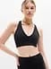 Athleta Transcend Longline Bra A-C - Black (Black) - 864113002