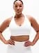 Athleta Transcend Longline Bra A-C - White (Bright White) - 864116002