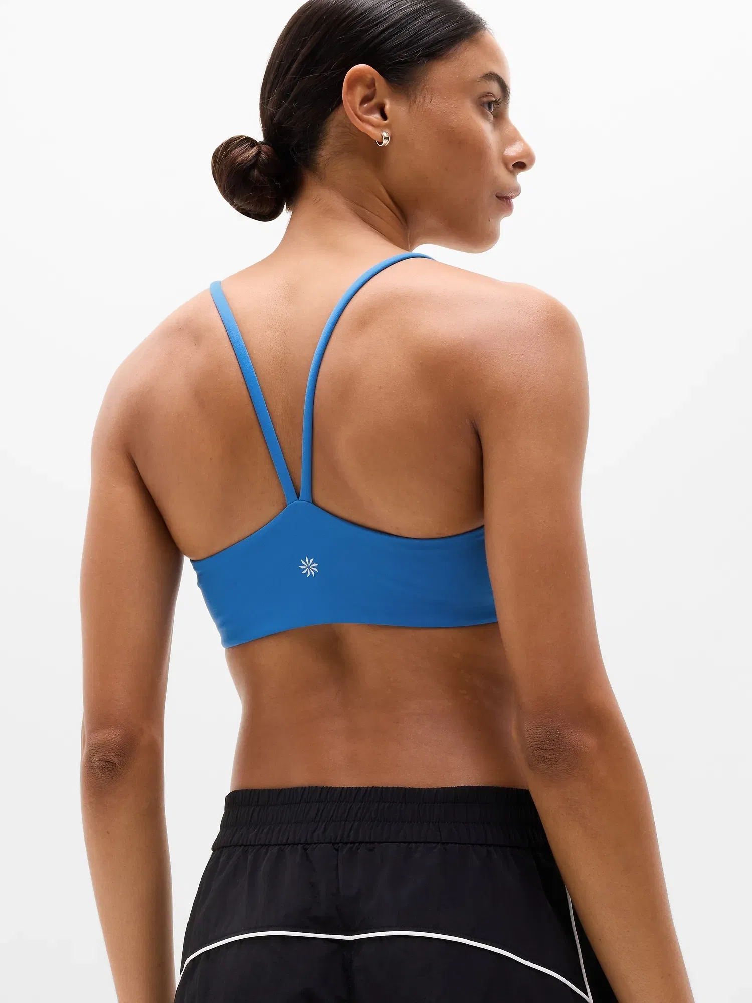 Athleta Transcend Scoop Sports Bra A-C - Blue (Breaker)