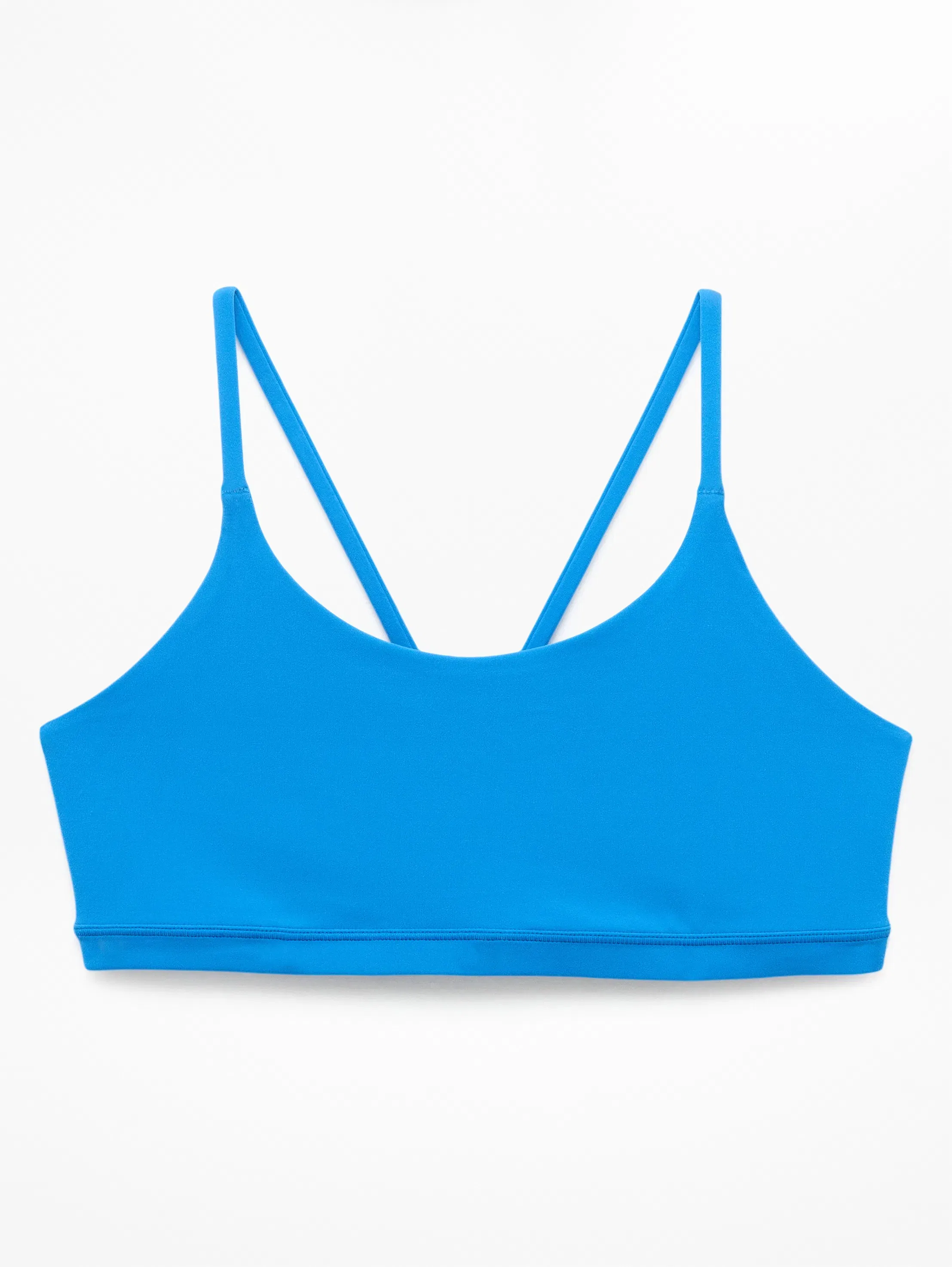 Athleta Transcend Scoop Sports Bra A-C - Blue (Breaker)