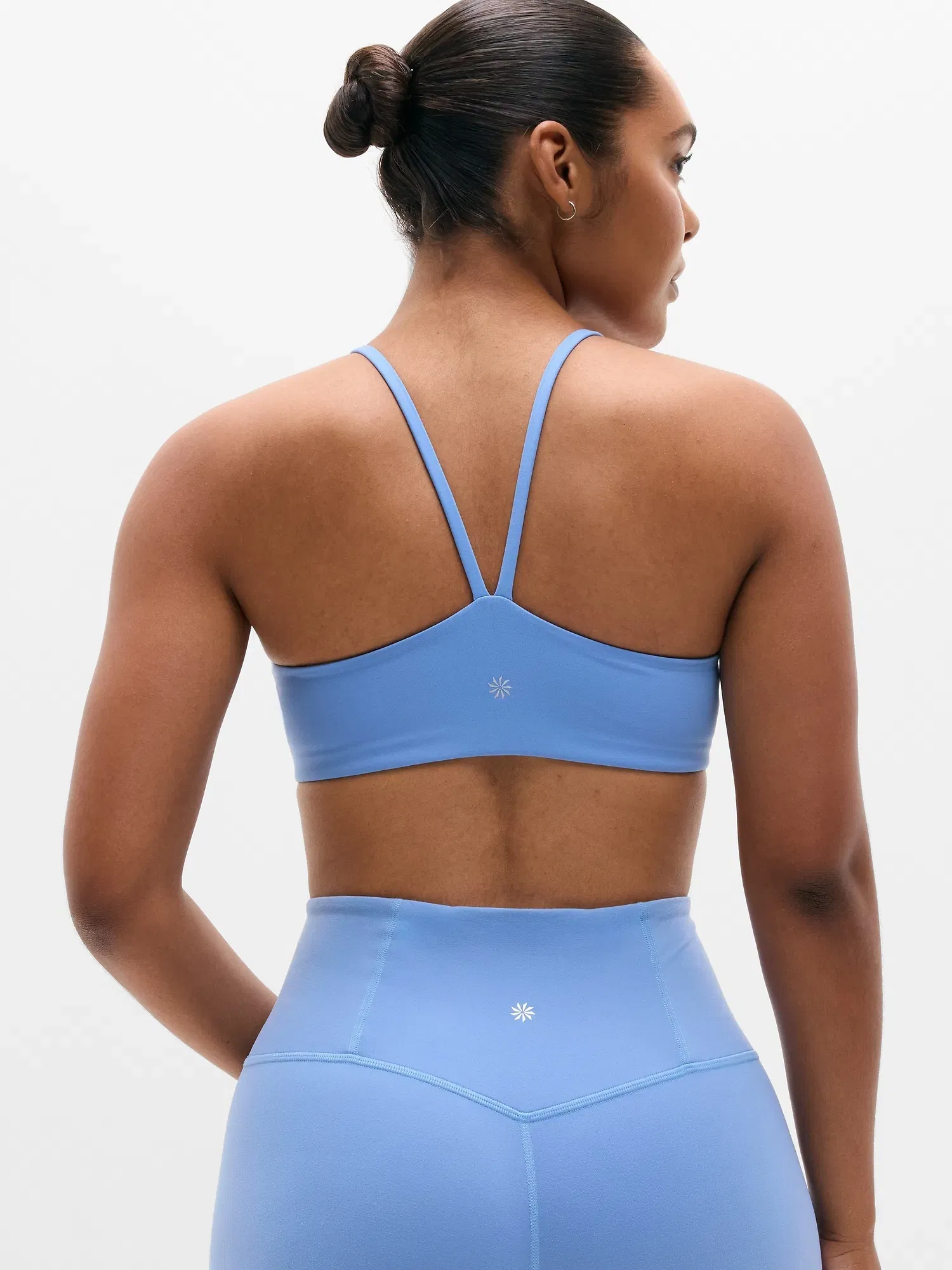 Athleta Transcend Scoop Sports Bra A-C - Blue (Waterfall)