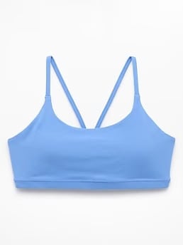 Athleta Transcend Scoop Sports Bra A-C - Blue (Waterfall)