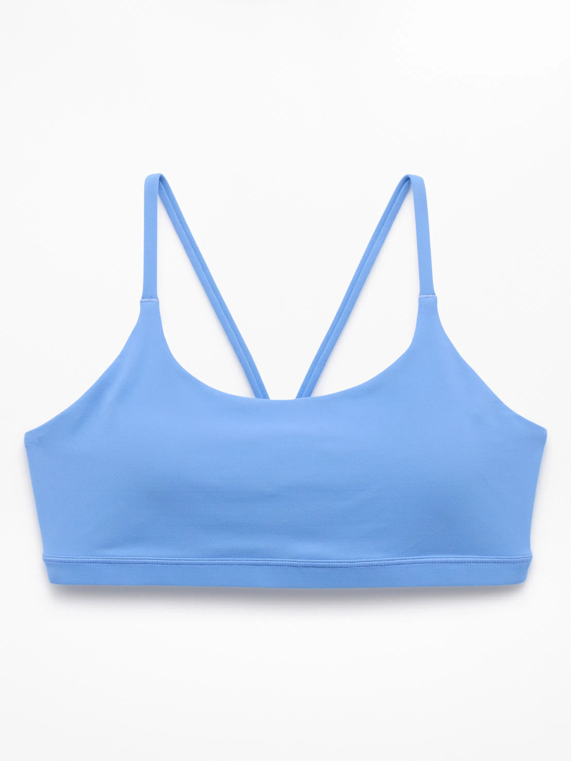 Athleta Transcend Scoop Sports Bra A-C - Blue (Waterfall)