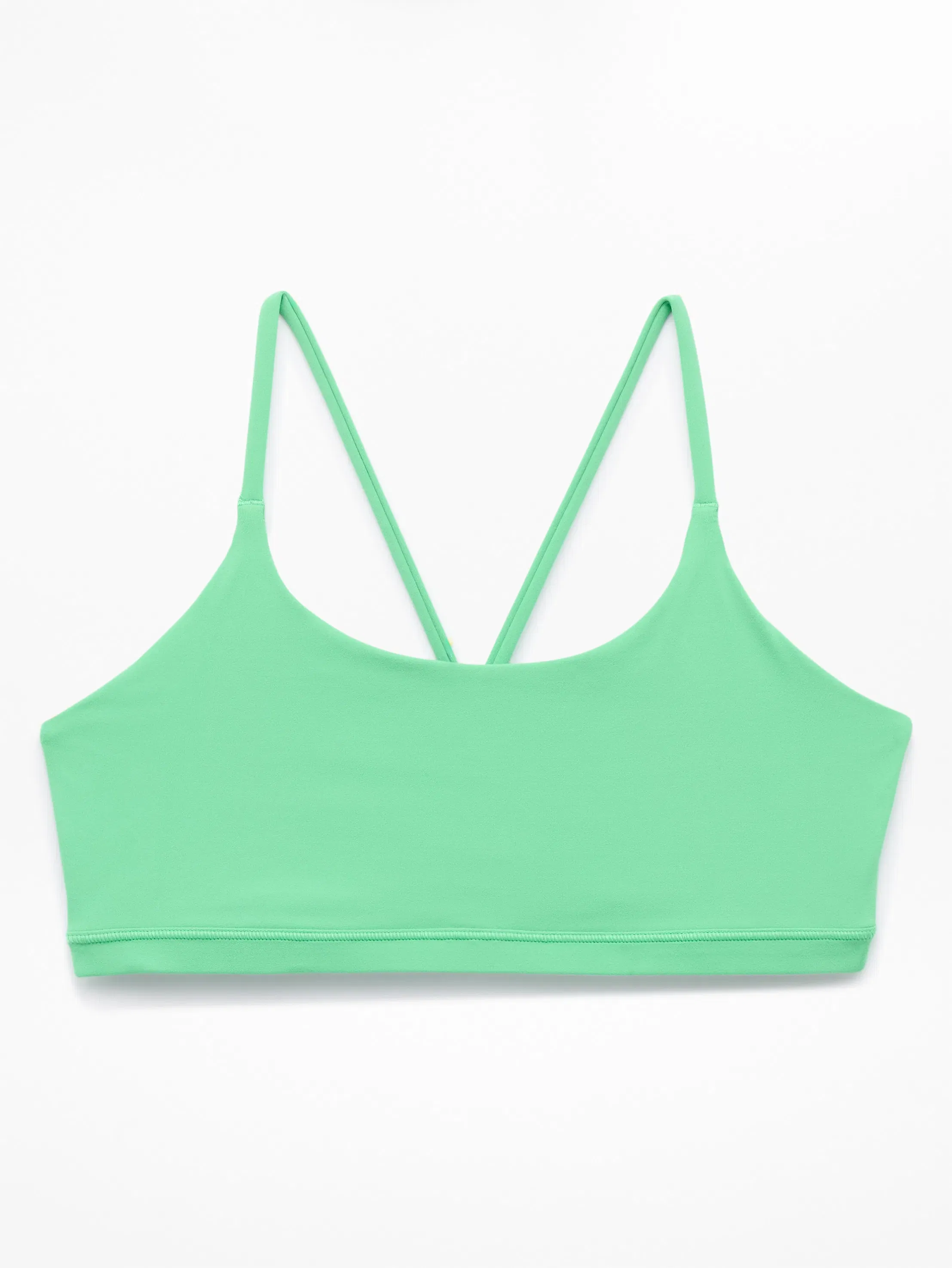Athleta Transcend Scoop Sports Bra A-C - Green (Palmetto)