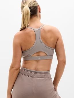 Athleta Vital Sports Bra A-C - Brown (Mortar Mushroom) - 769482162