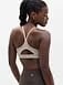 Athleta Vital Sports Bra A-C - Brown (Mortar Mushroom) - 819515442