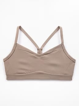 Athleta Vital Sports Bra A-C - Brown (Mortar Mushroom) - 819515442