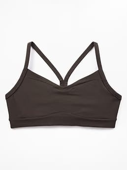 Athleta Vital Sports Bra A-C - Brown (Truffle)