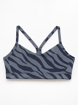 Athleta Vital Sports Bra A-C - Gray (Zebra Slate) - 862214002