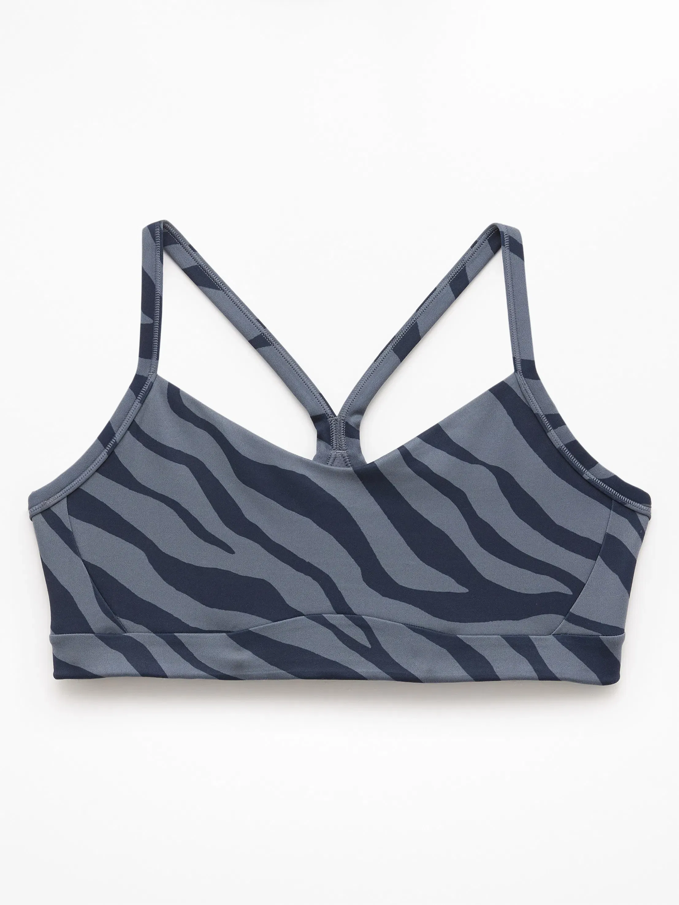 Athleta Vital Sports Bra A-C - Gray (Zebra Slate) - 862214002