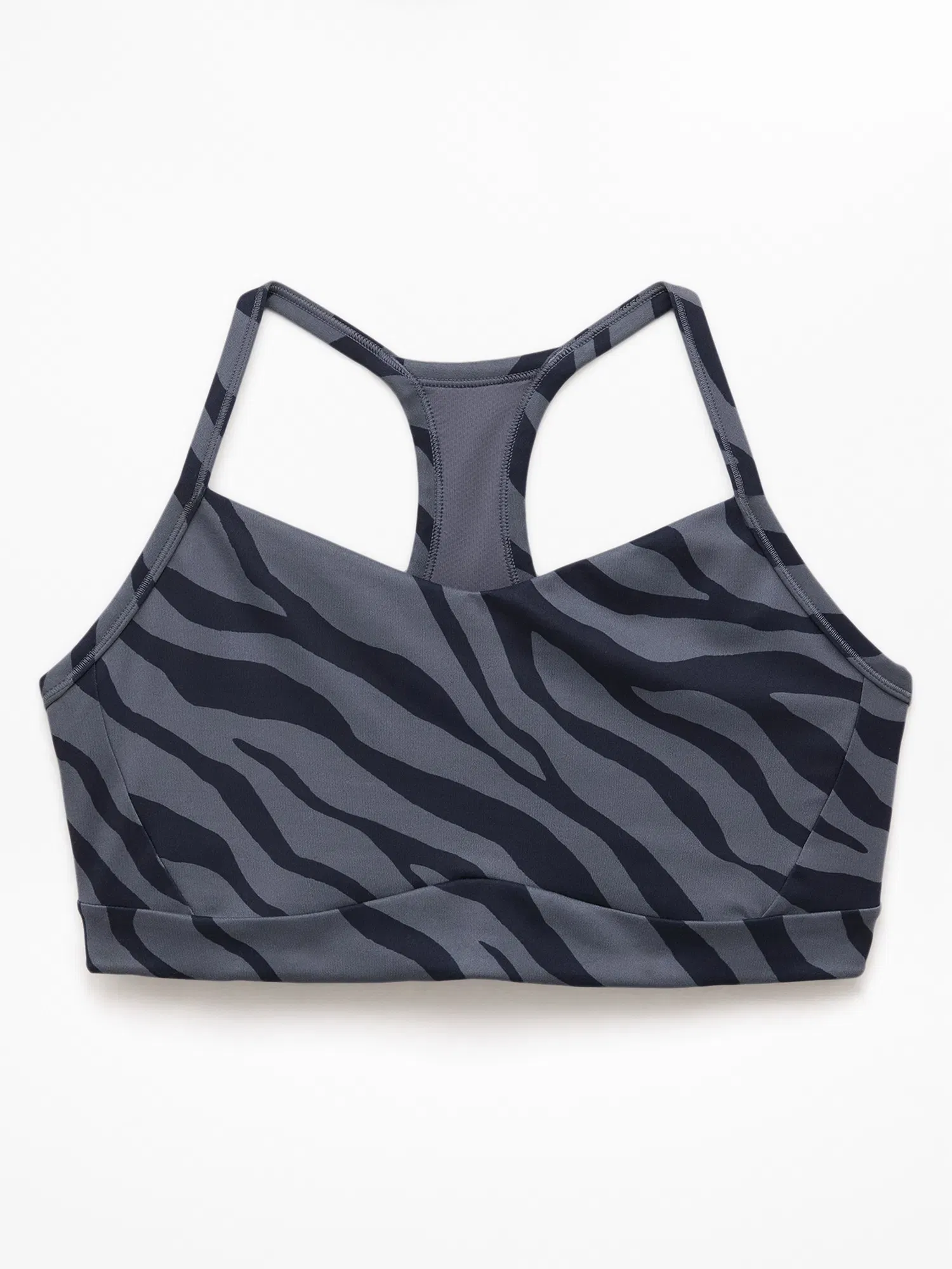 Athleta Vital Sports Bra A-C - Gray (Zebra Slate) - 862213002