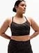 Athleta Vital Sports Bra A-C - Gray (Zebra Truffle)