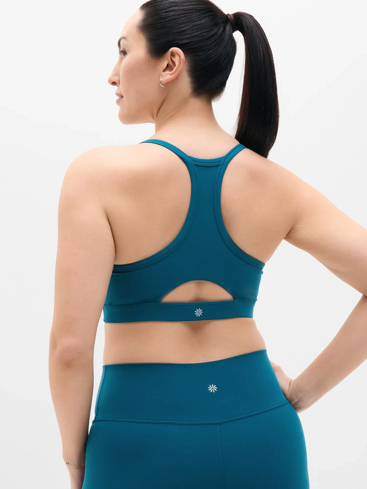 Athleta Vital Sports Bra A-C - Green (Coastal Teal) - 769482532