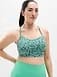 Athleta Vital Sports Bra A-C - Green (Superbloom) - 862213022