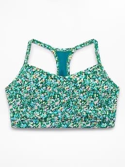 Athleta Vital Sports Bra A-C - Green (Superbloom) - 862213022