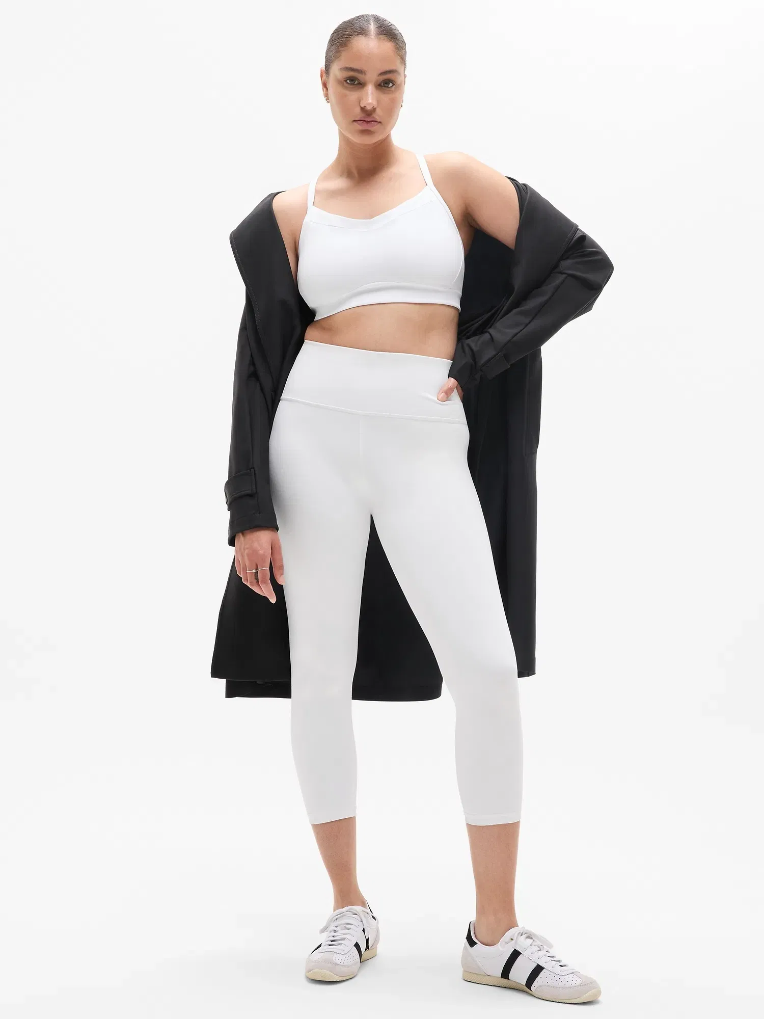 Athleta Vital Sports Bra A-C - White (Bright White) - 769482052